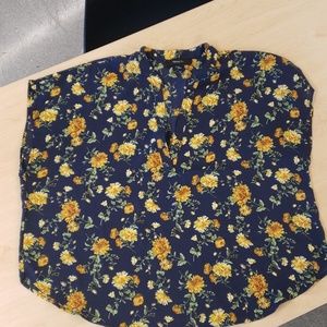 Floral Forever 21 blouse
